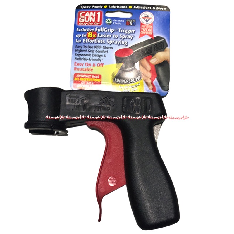 Can Gun 1 Universal Fit Alat Penembak Botol Spray Cat Trigger Alat Bantu Pistol Tembak Cat Semprot Untuk semua Jenis Cat Cangun USA