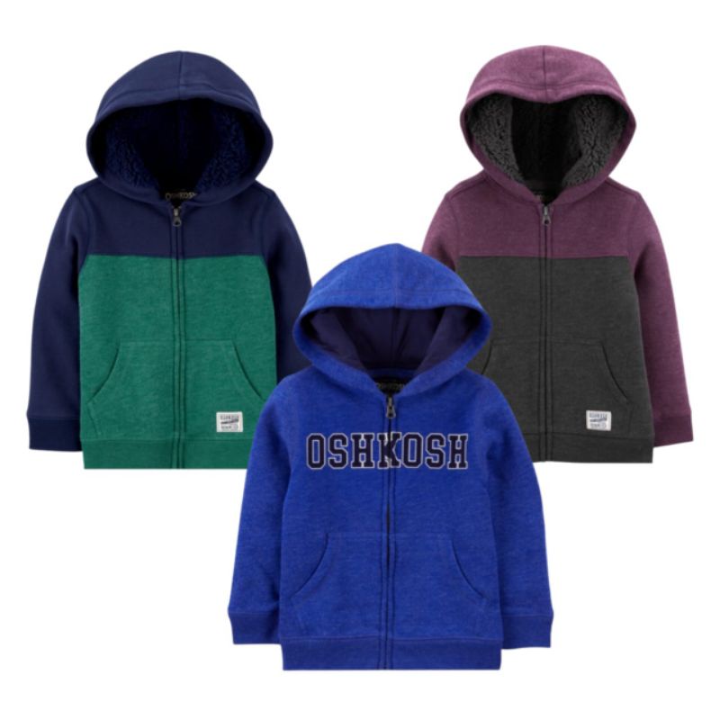 Jaket Anak cowok cewek Zipper Hoodie 12 24 Bulan 2 3 4 5 Tahun