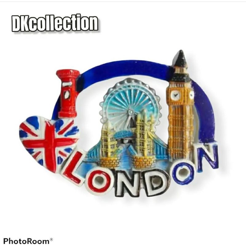 Tempelan kulkas UK magnet london magnet london england souvenir london magnet kulkas england