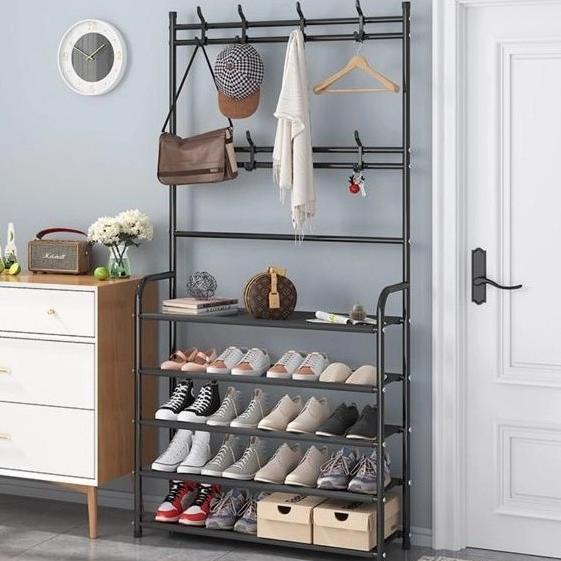 Rak Sepatu Tas Pakaian Serbaguna Multifungsi 5 Susun Rs45297