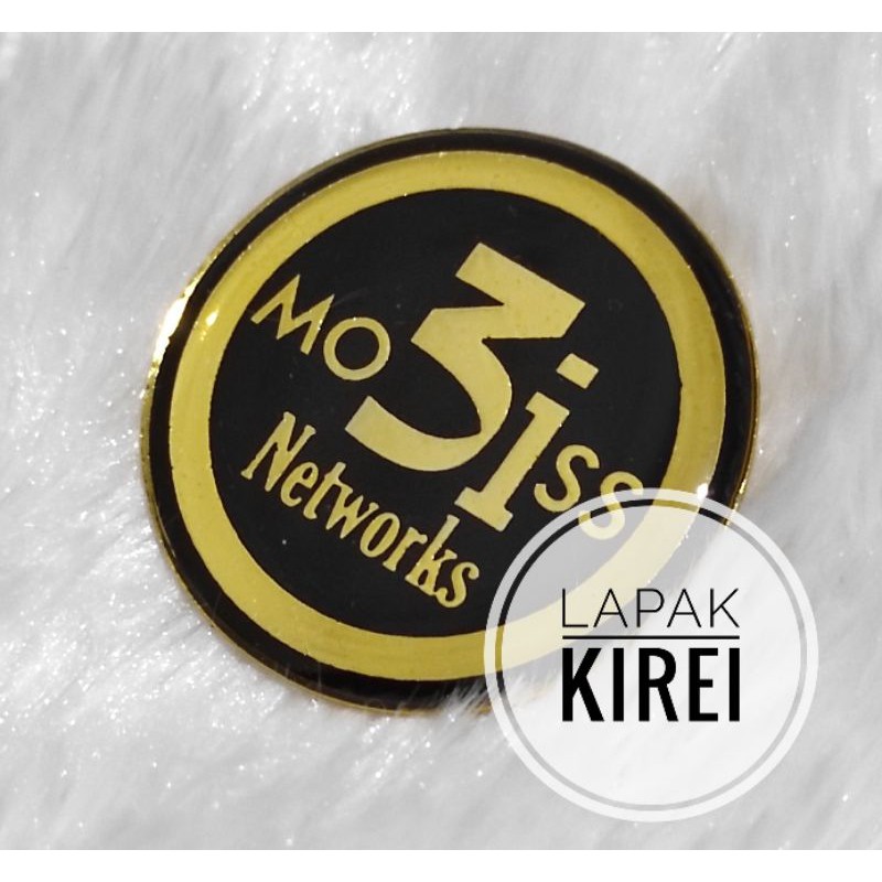 PIN | BROS | LENCANA LOGO 3i Networks MURAH