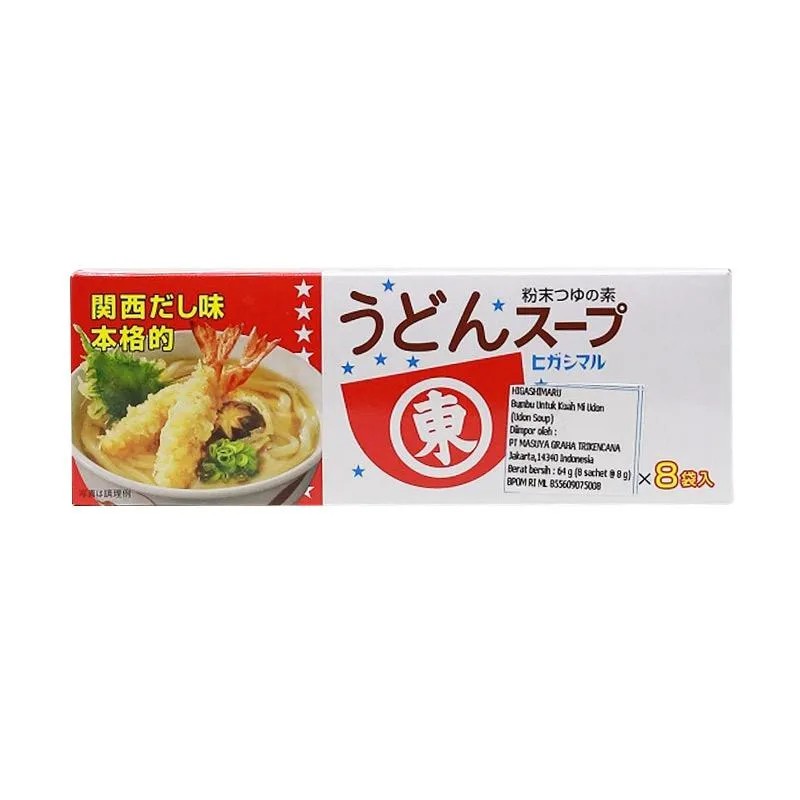

Bumbu Kuah Higashimaru Mie Udon Soup / Kuah Ramen 64 Gram