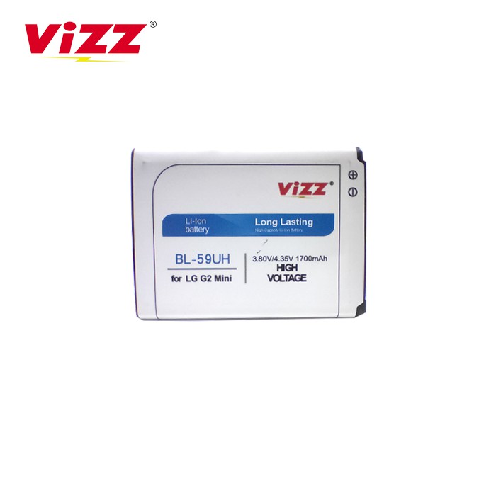 Vizz Baterai LG BL-59UH G2 MINI D620 D620R D620K D618 F70 D315 D410 L65 D285 Original