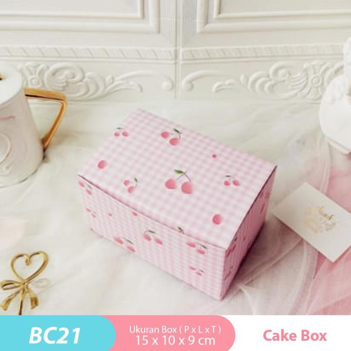 

Kualitas Terbaik] Cake Box/ Kotak Kue Cookies/ Dus Bakpao/ Packaging Nastar/ Pia - Bc21