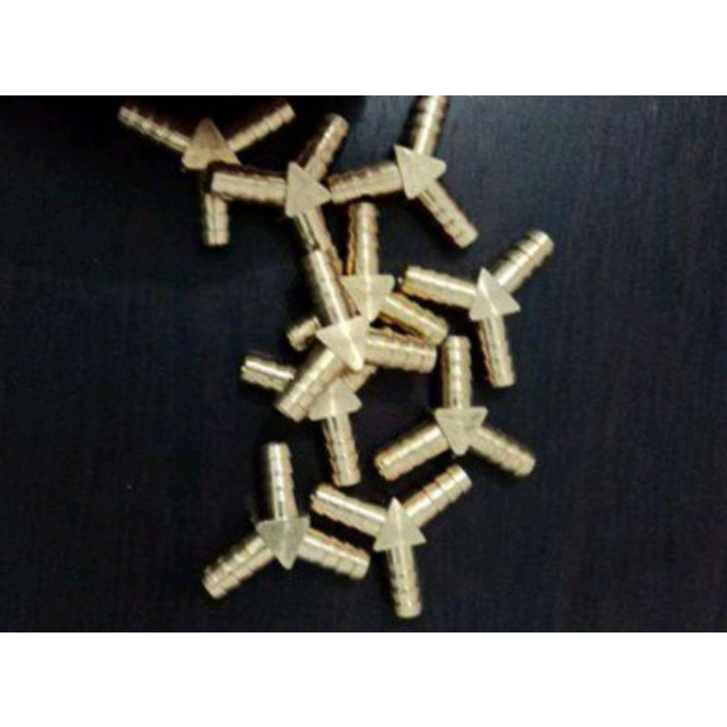 cabang tiga cabang Y ukuran 8mili selang kompresor