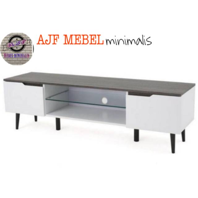 Rak tv meja tv minimalis furniture modern