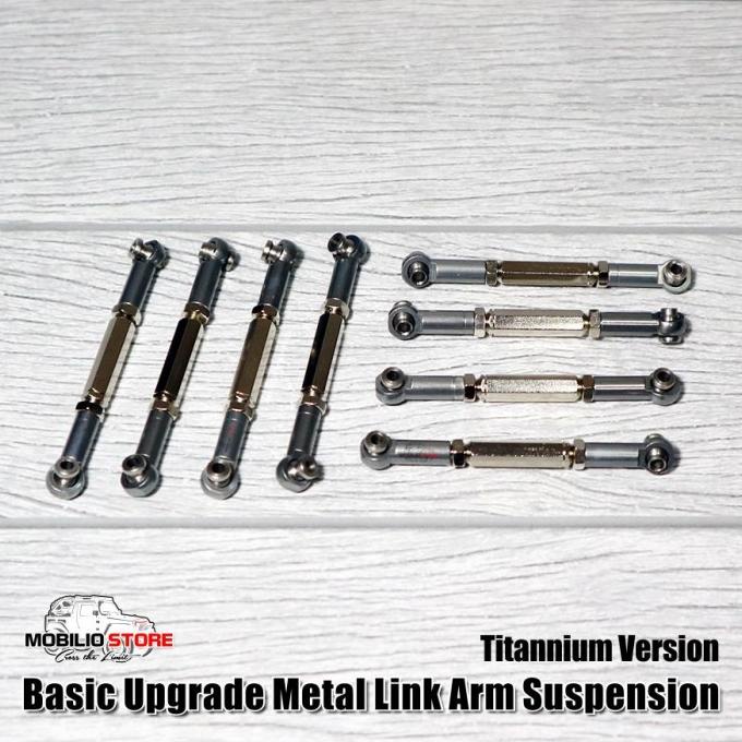 Basic Metal Linkage Upgrade Suspension Pull Rod Link RC MN WPL
