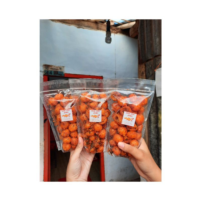 

cimol kering pedas