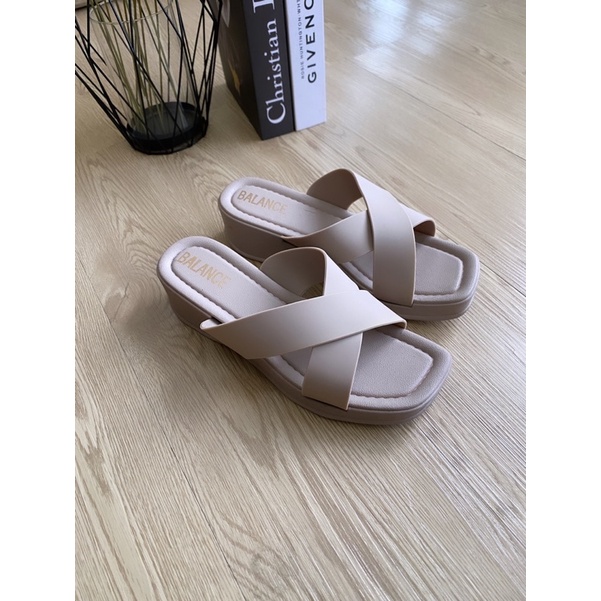 GJAZ WEDGES SANDAL PEREMPUAN JELLY ZEMA IMPORT