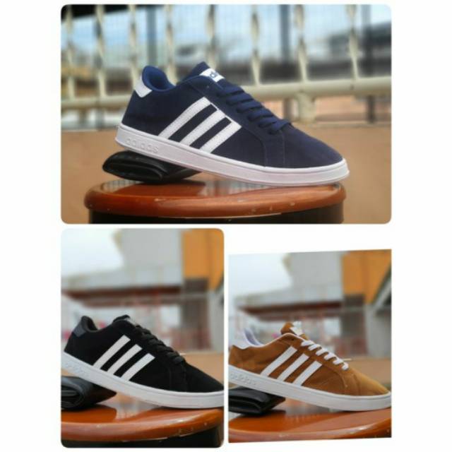 Sepatu Adidas Baseline Suede Grade Ori / Sepatu Adidas Pria / Sepatu Adidas Cowok