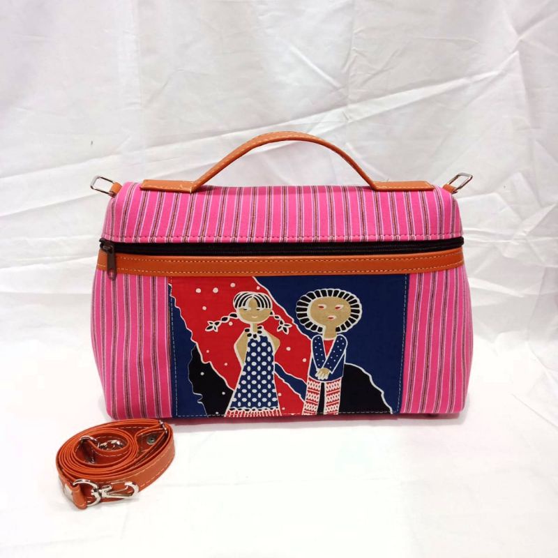 TAS KEMBUNG DENOK LURIK SREMPANG // TAS LC MOTIF BUTEJO // TAS LURIK