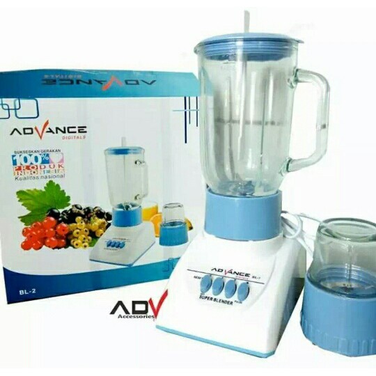 Advance BL-2 Blender Kaca Kapasitas 1.2 Liter-kuat dan super kencang