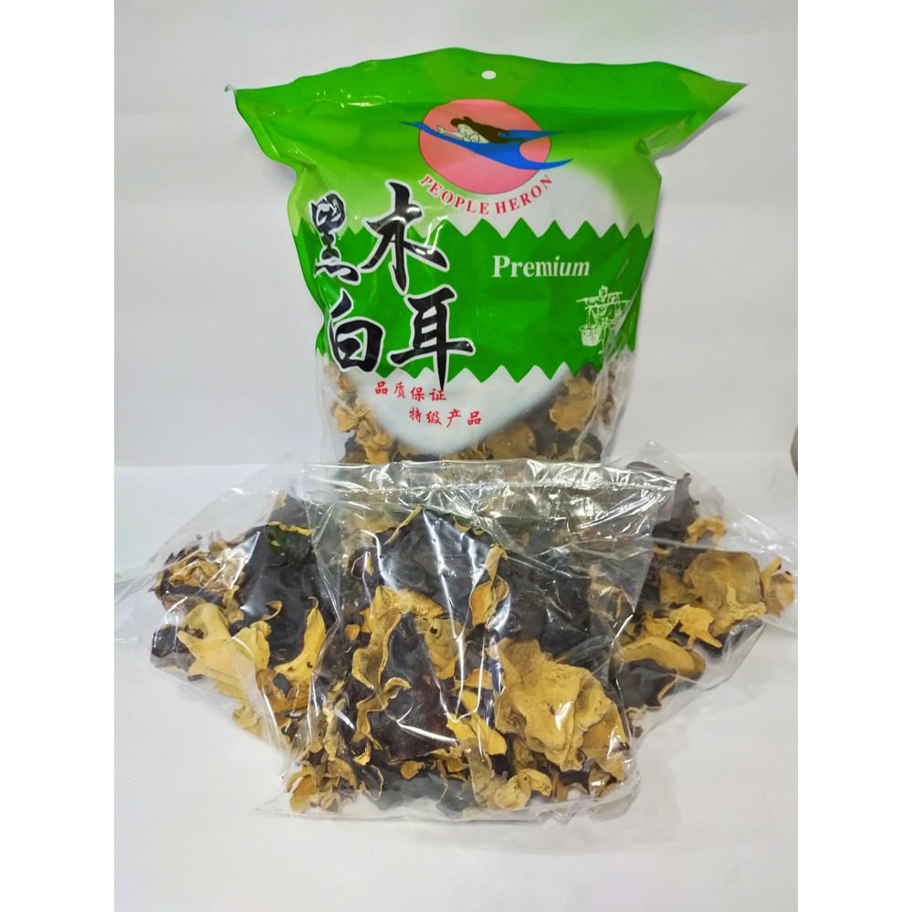 JAMUR KUPING HITAM PUTIH REPACK 100 GR - FREE ONGKIR