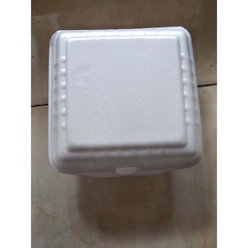 

sterofoam kotak Nasi atau ayam bakar 1bal (100pcs)
