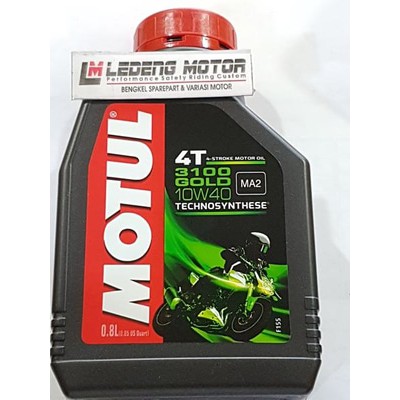 Motul 3100 Gold Oli Motor Sport 0,8 Liter sae 10w40 atau 15w50