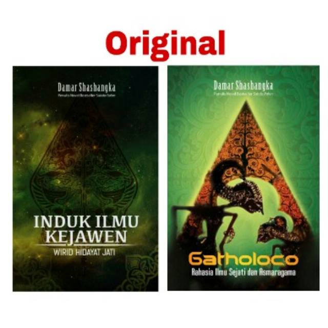 Paket 2 Buku Induk Ilmu Kejawen & Gotholoco By Damar Shashangka