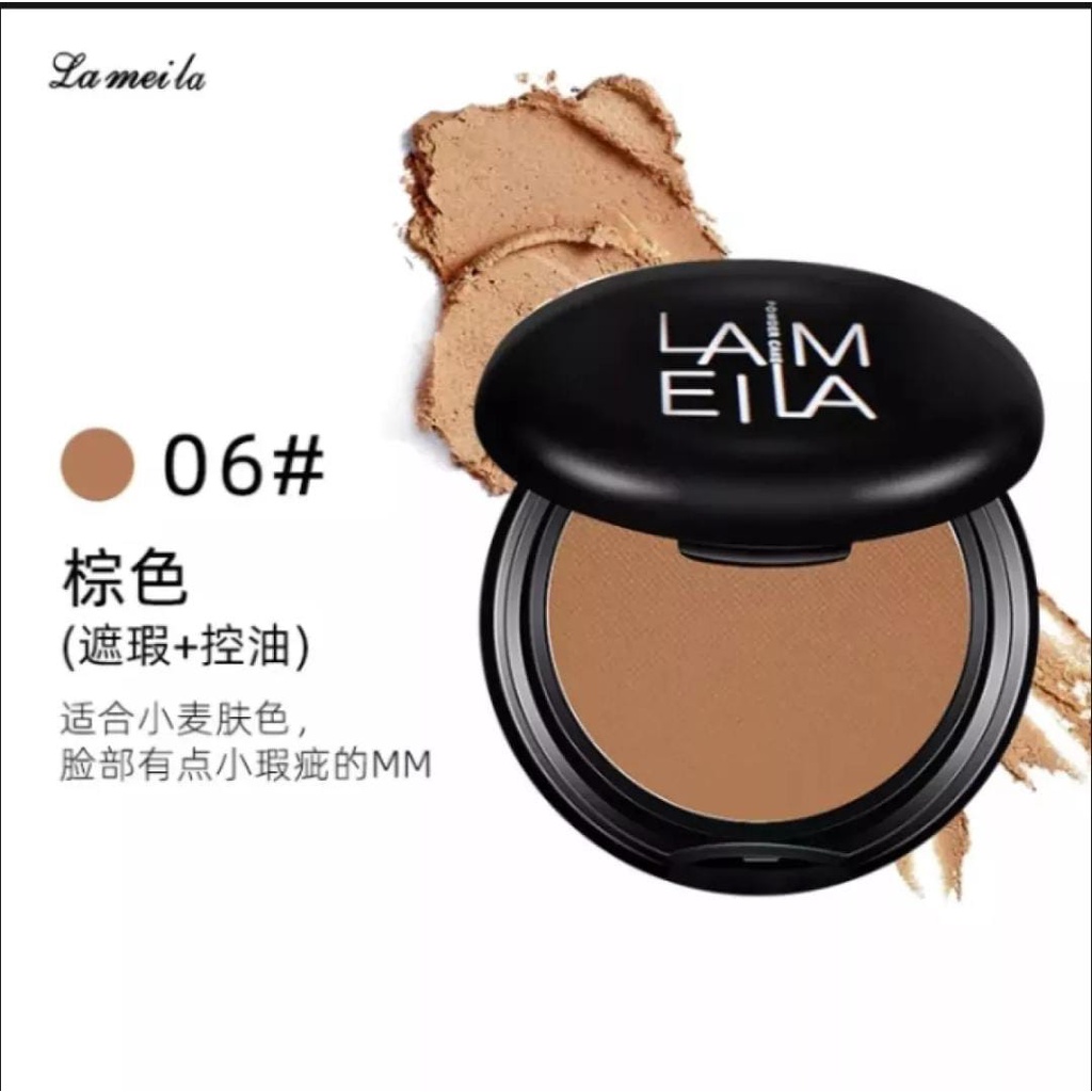 Lameila Pressed Powder Bedak Padat Make Up Powder DJ 5073