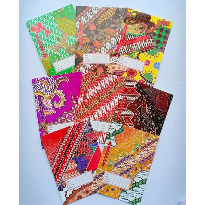 Sampul Kertas Buku Batik Kwarto / Quarto