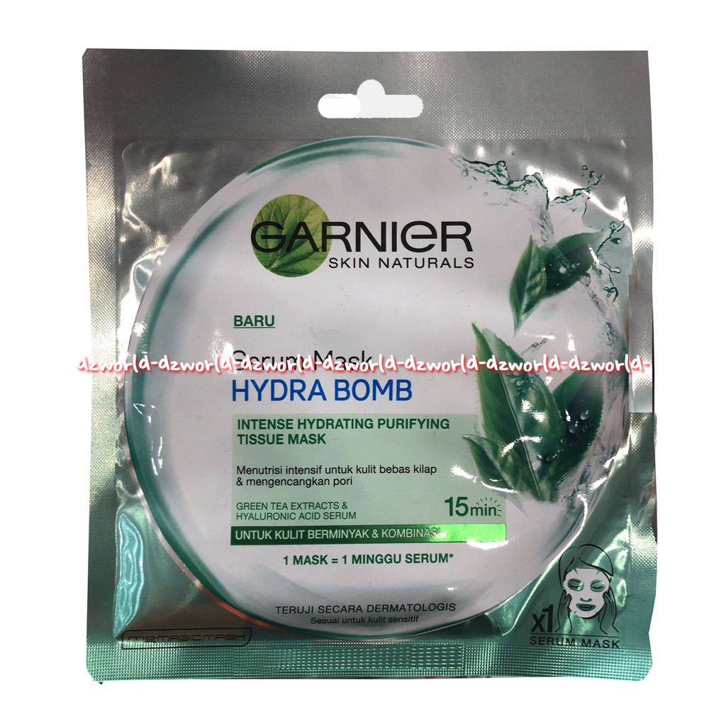 Garnier Skin Naturals Serum Mask Hydra Bomb Masker Wajah