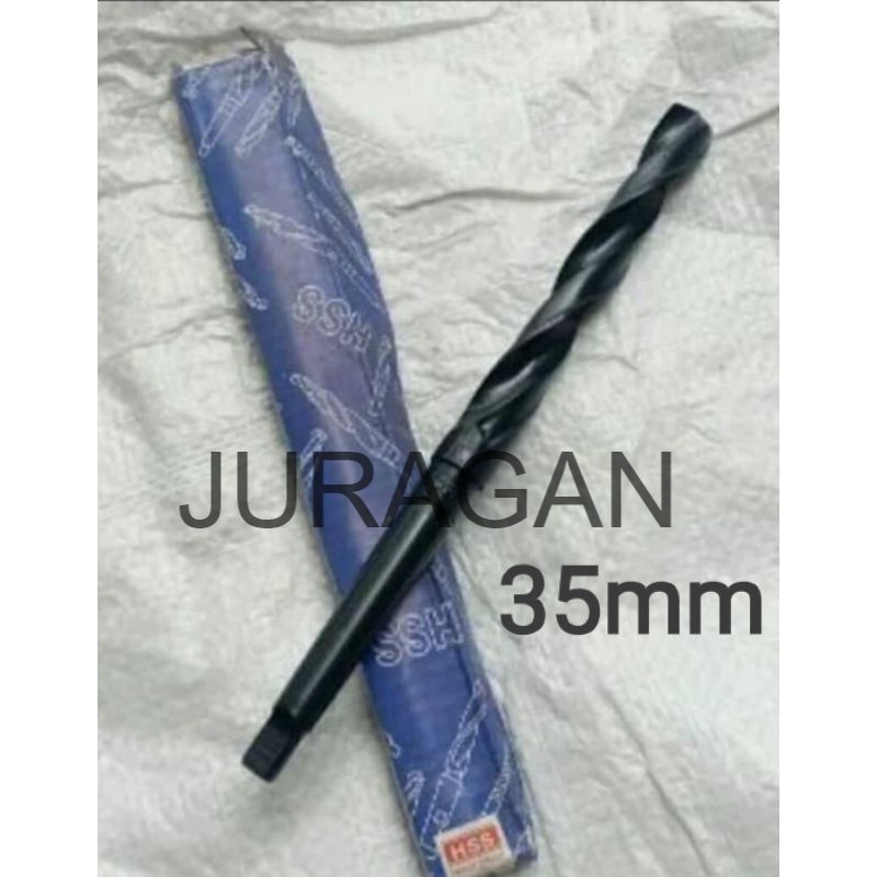 mata bor bubut 35mm - mata bor HSS 35 mm - mata bor besi 35mm