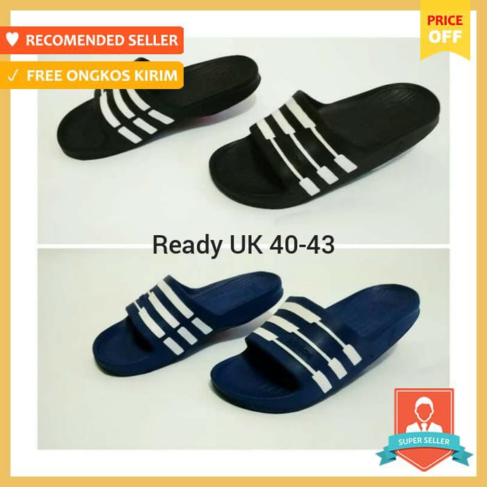 Sandal Karet Adidas Duramo - Sepatu Pria - Sandal Pria