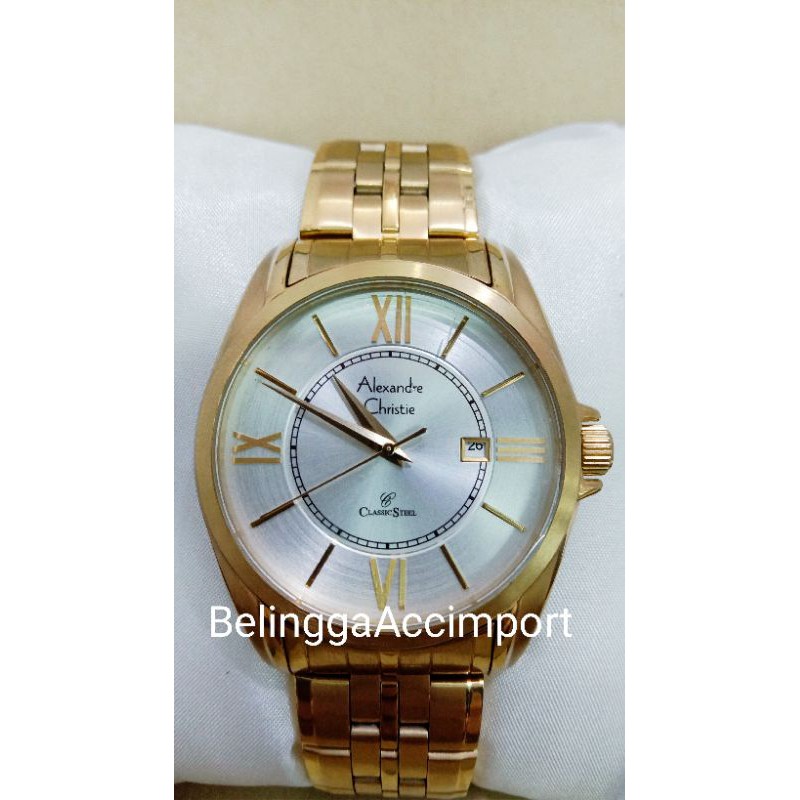 TERMURAH JAM TANGAN PRIA ALEXANDER CHRISTIE 100% ORIGINAL Kode 8427MD