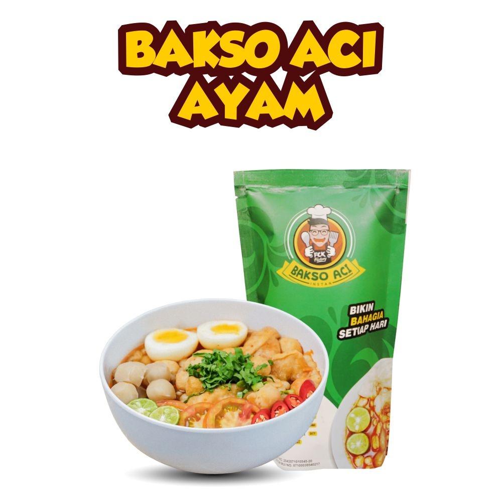 Seblak FCK - Baso Aci Fck - Ayam