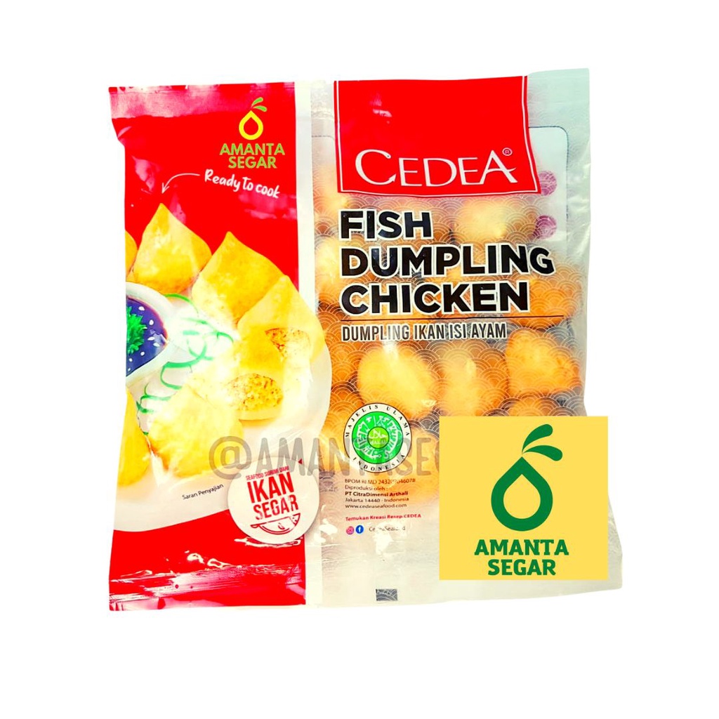 

CEDEA Fish Dumpling Chicken 500 gr Frozen Food Amanta Segar