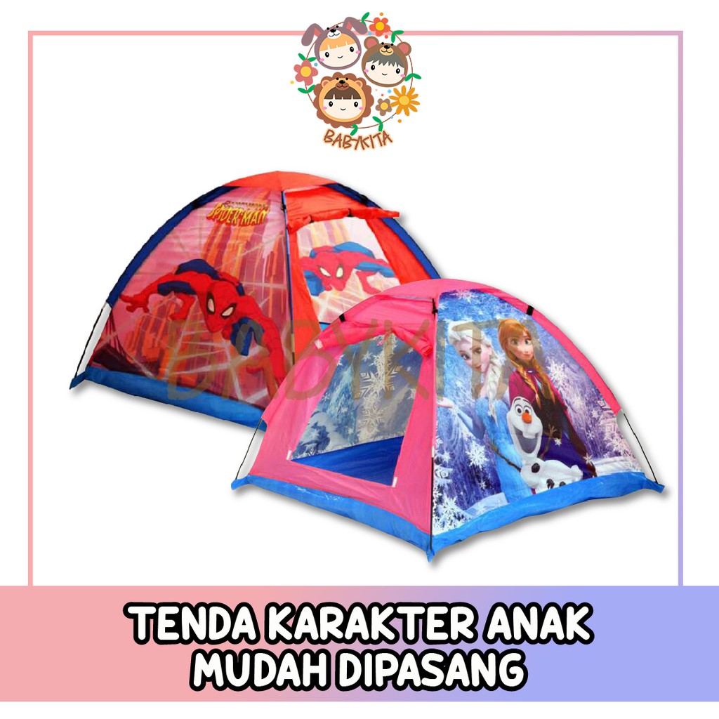 Tenda Karakter Anak Outdoor Tenda Berkualitas Termurah Import | Shopee