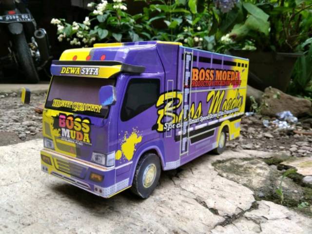 Livery Truck Canter Boss Muda livery truck anti gosip