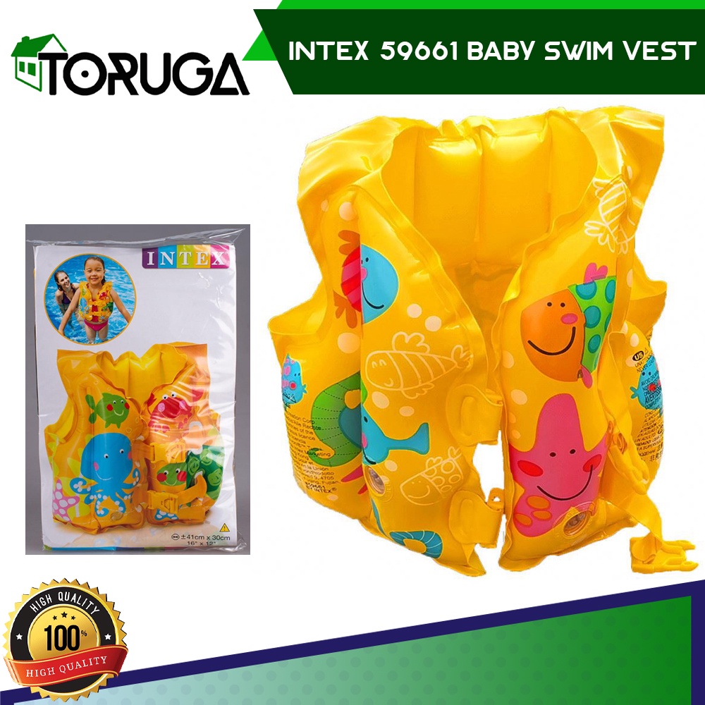 Pelampung Anak Rompi Renang INTEX - BABY SWIM VEST 59661