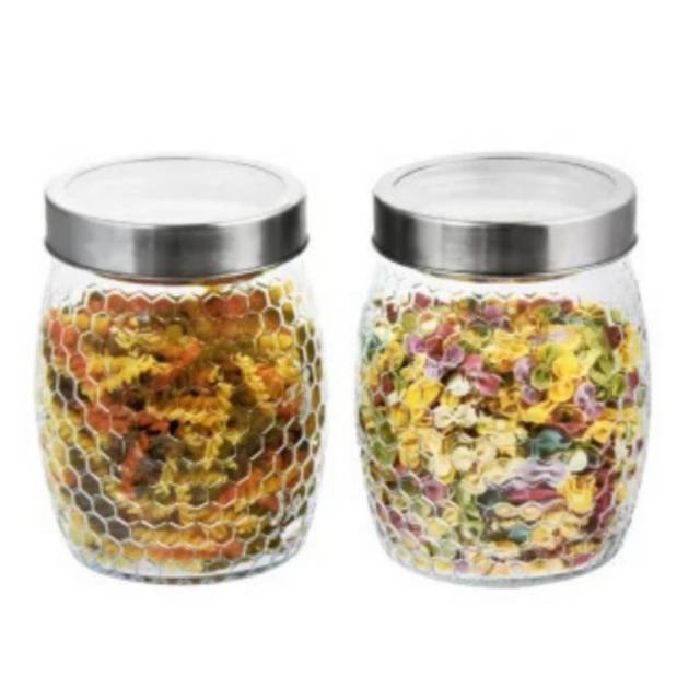 KRISHOME SET TOPLES KACA 2PCS