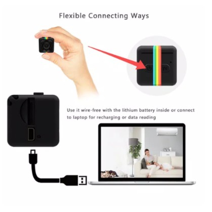 Spy Cam / Hidden Cam Action Cam Kamera Pengintai SQ11 Full HD 1080p