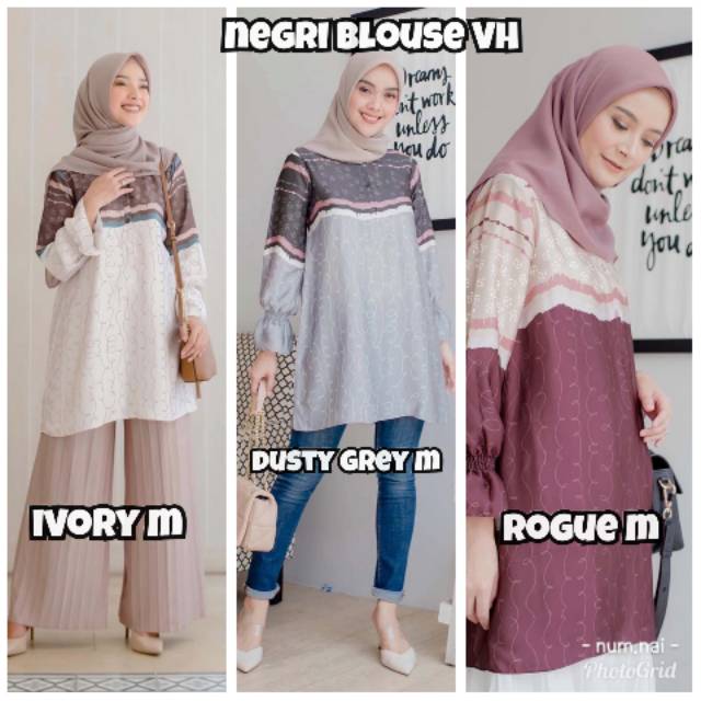 Negri Blouse by Vanilla Hijab