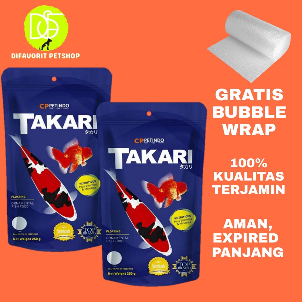 

Takari Fish Food / Makanan Ikan / Pellet / Pelet | 100 gram