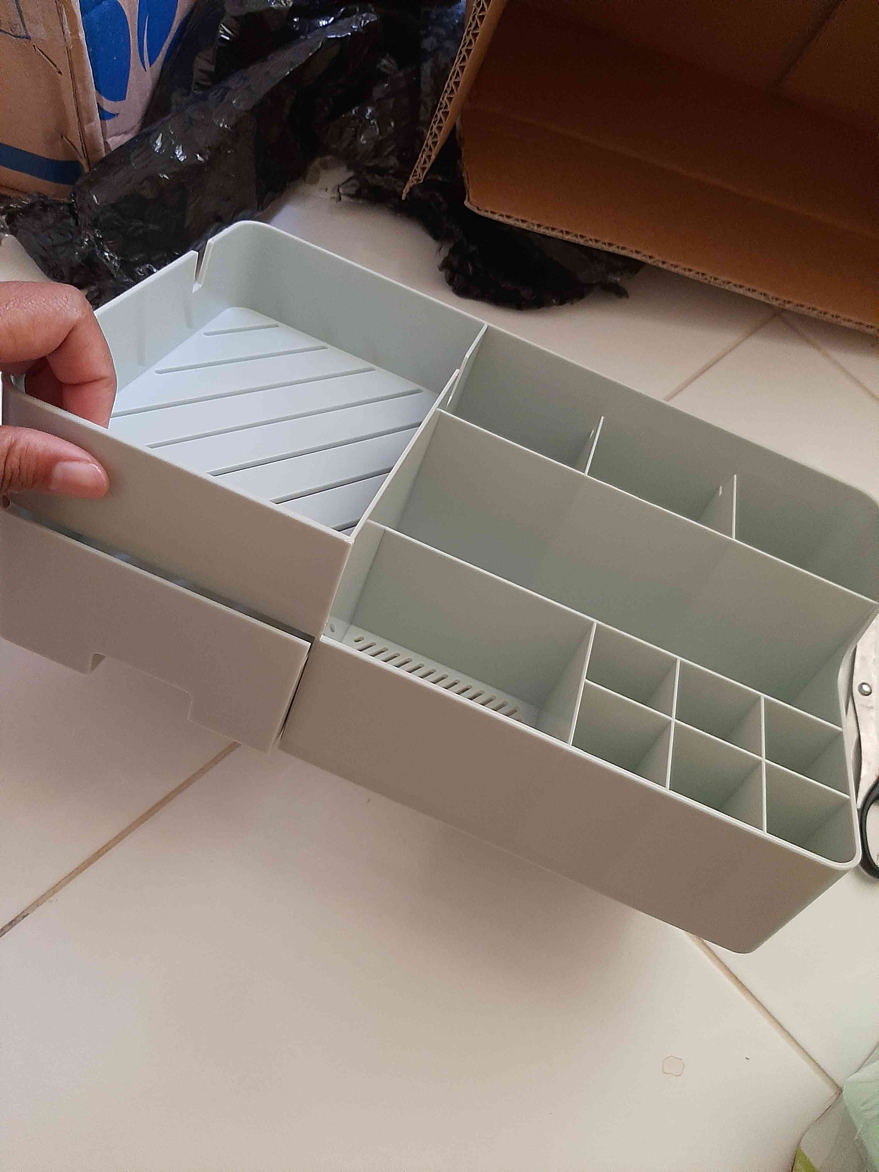 [ys] Tempat Dan Rak Organizer Makeup  , Alat Tulis Dll