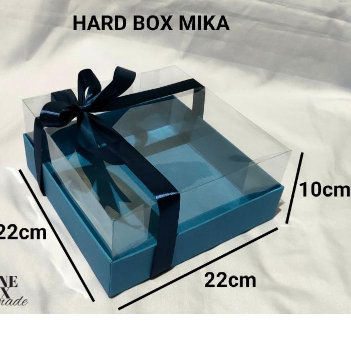 

Serbuuu ✣ Hard Box Mika / Box Lapis Legit / Box Lapis Surabaya / Box 4 Toples 350gr / 250gr / Packaging 22x22x10 / Packaging 22x22x7*
