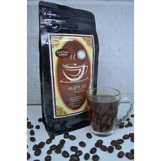 

Horas Coffee King Gayo (Kopi Arabica Premium) 250gr