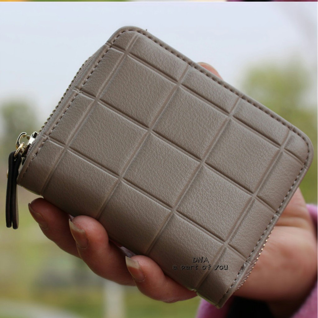 A1 Promo Dompet Wanita Lucu Elegan Bahan Taiga Ukuran 19x9 Warna Ungu | MORYMONY DOMPET NONAME