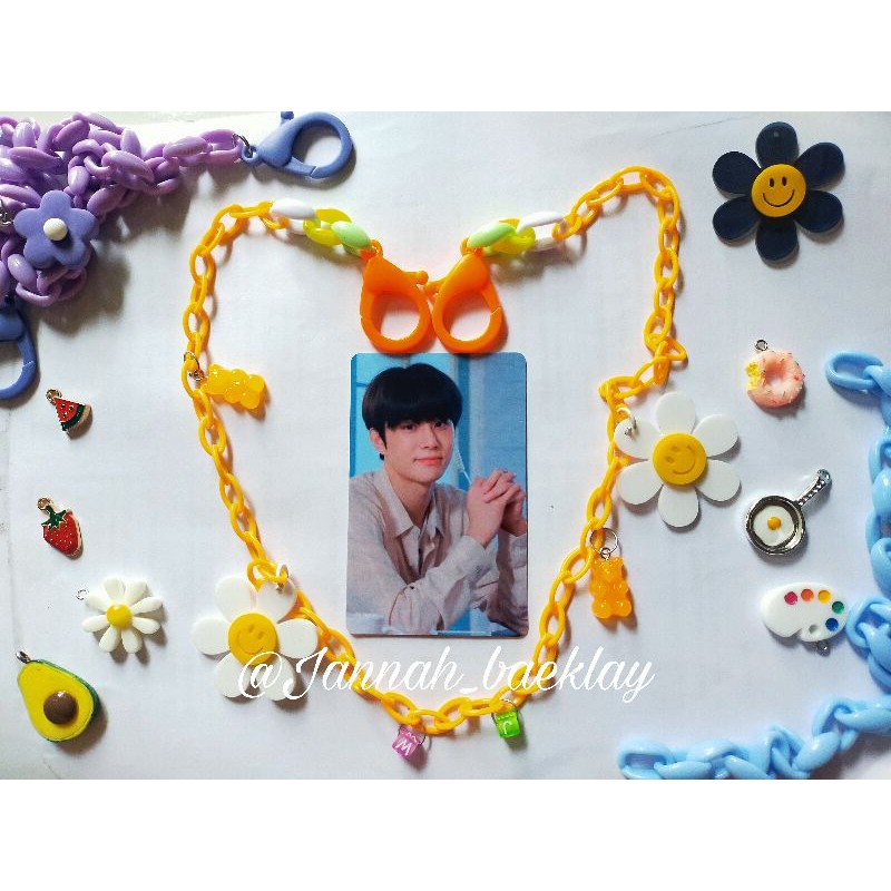 [READY STOCK] STRAP MASKER NCT CHENJI - JUNGWOO