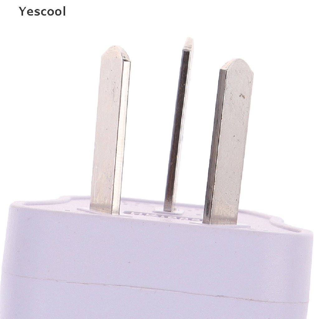 Yescool Adapter Power Plug USA EURO Asia Ke AU 3 Pin Universal Untuk Travel