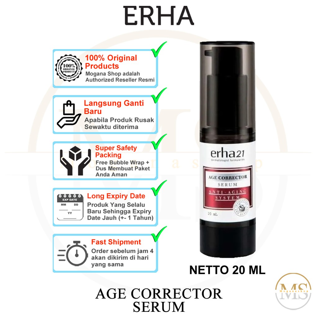 erha21 age corrector serum