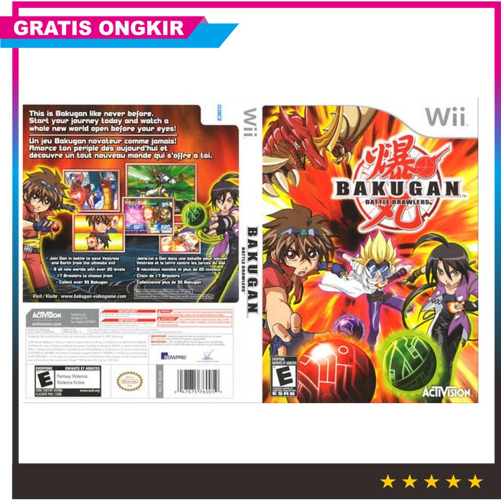 Bakugan battle brawlers wii