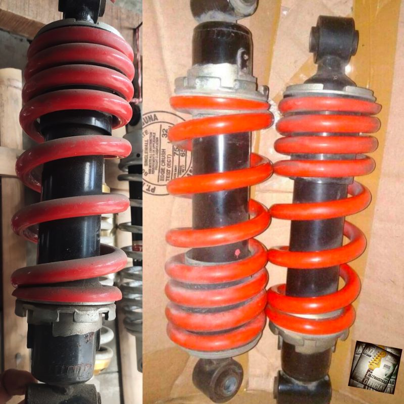 shock breaker original yamaha genuine part (YGP) bison asli copotan bawaan motor kode part 45-F2210-