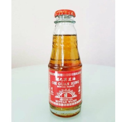 

Minyak Wijen Oh Guan Hing 100 Ml / Minyak Wijen Halal Merk Matahari Oh Guan Hing