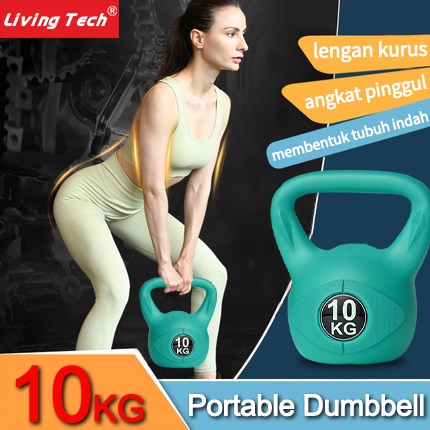 LIVING KettleBell 10KG / Barbell 10KG/ Dumbell / Barbel / Dumbell 10kg