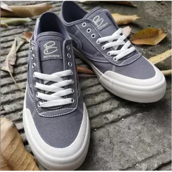 Sepatu Sneakers Pria Patrobas Equip Low Black White / Charcoal Grey / All Black / Navy / Gum / Maroon Original 100%-5