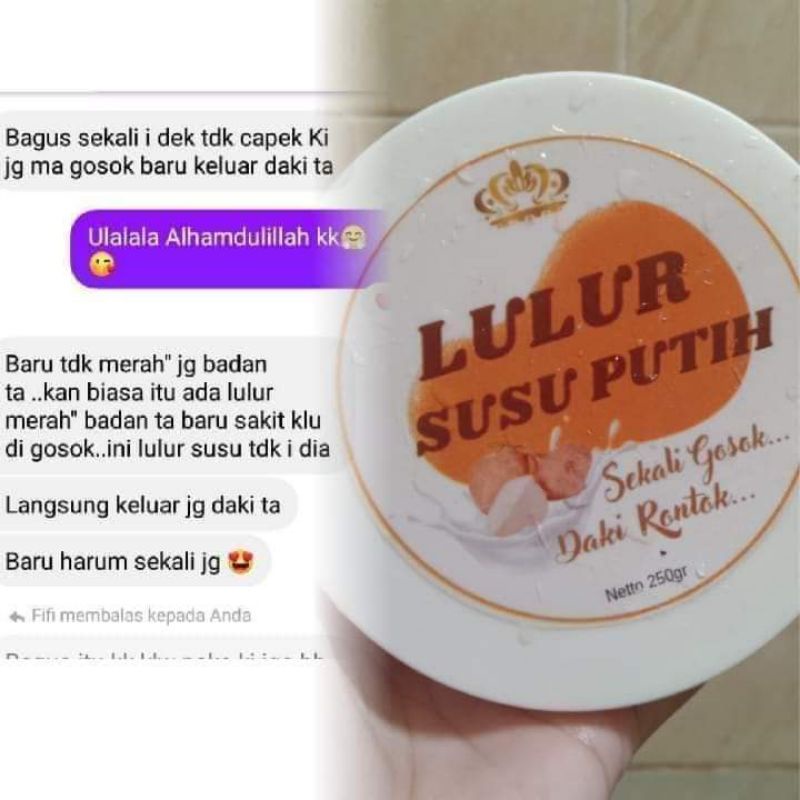 LULUR VIRAL LULUR SUSU PUTIH