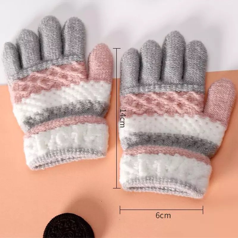 Sarung tangan anak hangat musim dingin kids winter gloves import baby balita