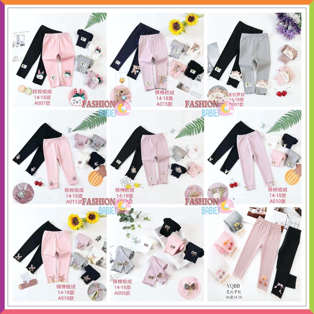 ❤ Fashionbabies ❤ LEGGING BABY / LEGGING BAYI IMPORT RUMBAI